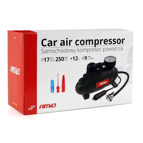 AMIO συμπιεστής αέρος αυτοκινήτου 02181, 12V, 250PSI, 17bar