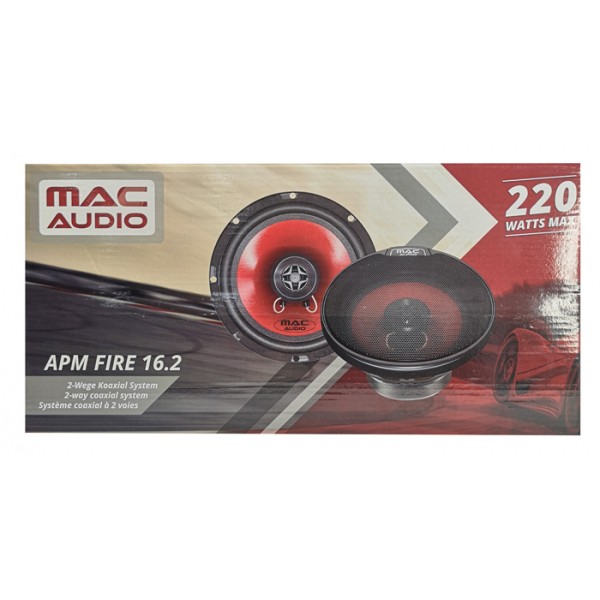 MAC AUDIO σετ ηχεία αυτοκινήτου APM Fire 16.2, 6.5", 55W RMS, 2 δρόμων - MAC AUDIO