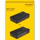 DELOCK USB 2.0 switch 11494, 4x USB Type B σε 4x USB, με μαγνήτη, μαύρο