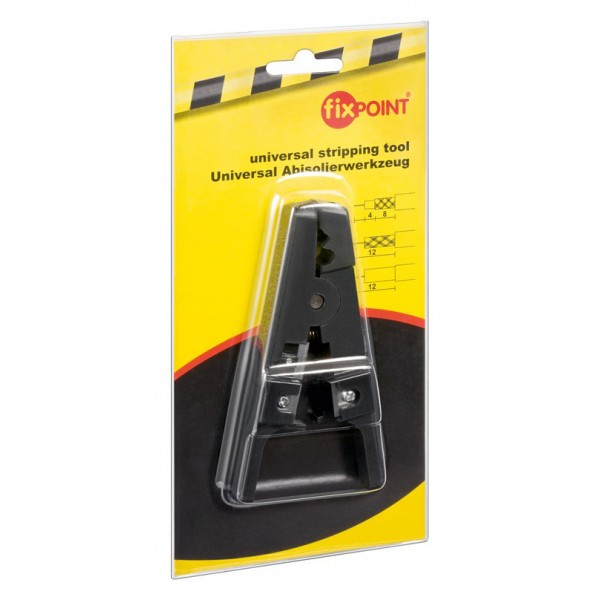 FIXPOINT απογυμνωτής καλωδίων 11945, 3.2–9.5 mm, 4 λεπίδες, μαύρος - Service & Εργαλεία