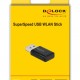 DELOCK ασύρματος USB αντάπτορας 12550, 867Mbps, 2,4/5GHz Wifi, DFS
