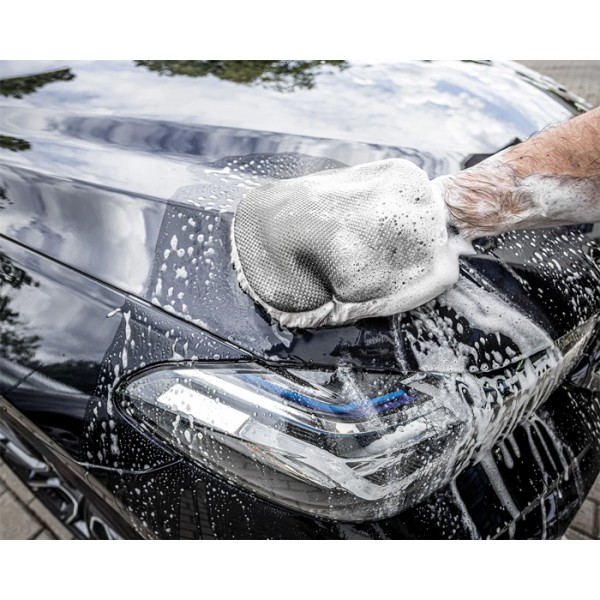 MOJE AUTO γάντι καθαρισμού αυτοκινήτου 19-639, μάλλινο, 18x26cm, γκρι - Αξεσουάρ Αυτοκινήτου