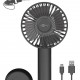 GOOBAY ανεμιστήρας χειρός 49645, με βάση, USB, μαύρος