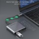 CABLETIME docking station C160, USB-C/HDMI/USB 3.0, 4K, 0.15m, γκρι
