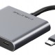 CABLETIME docking station C160, USB-C/HDMI/USB 3.0, 4K, 0.15m, γκρι