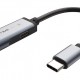 CABLETIME αντάπτορας USB Type-C σε USB Type-C & 3.5mm C160, 0.1m, γκρι