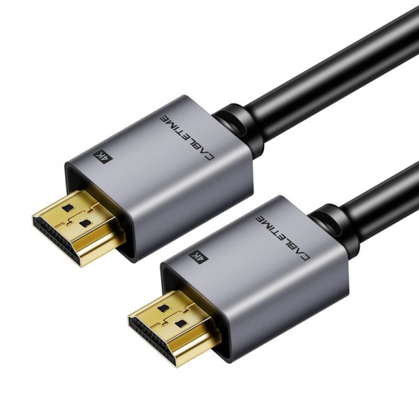 CABLETIME καλώδιο HDMI 2.0 AV566, 4k/60hz, 1m, μαύρο - CABLETIME