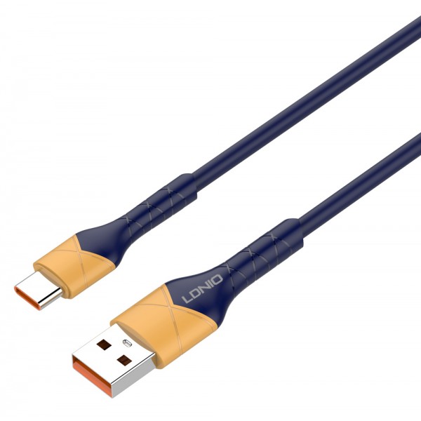 LDNIO καλώδιο USB-C σε USB LS801, 30W, 1m, μπλε - LDNIO