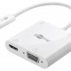 GOOBAY USB-C docking station 52418, HDMI/VGA/PD, 100W, 4K, 12cm, λευκός