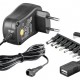 GOOBAY επιτοίχιος φορτιστής 53996, 3V-12V, 12W-1A, 8 tips