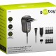 GOOBAY επιτοίχιος φορτιστής 53996, 3V-12V, 12W-1A, 8 tips