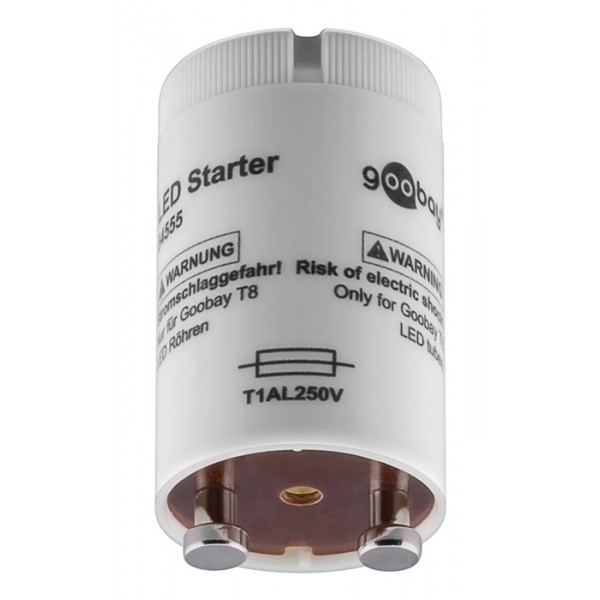 GOOBAY LED starter 54555 για λάμπες T8 LED tube, 30W, IP20 - Σύγκριση Προϊόντων