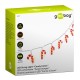 GOOBAY LED λαμπάκια με candy canes 58117, 3000K, 1.2m, 5lm, 10 LEDs