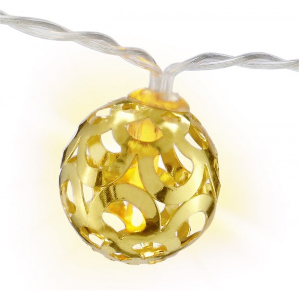 GOOBAY LED λαμπάκια με στολίδια 58119, 3000K, 1.3m, 5lm, IP20, 10 LED