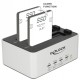 DELOCK docking station 63991, clone function, 2x 2.5/3.5" SSD/HDD, 5Gbps