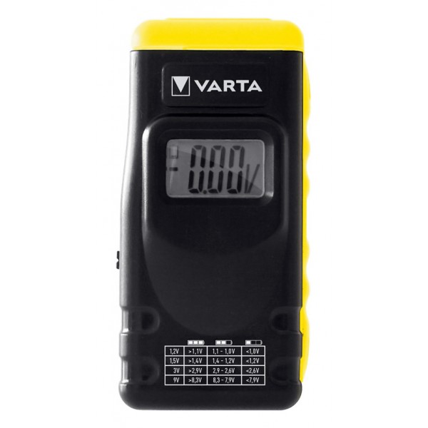 VARTA ψηφιακό tester μπαταρίας 64886 για 9V/AA/C/D/button cells - VARTA