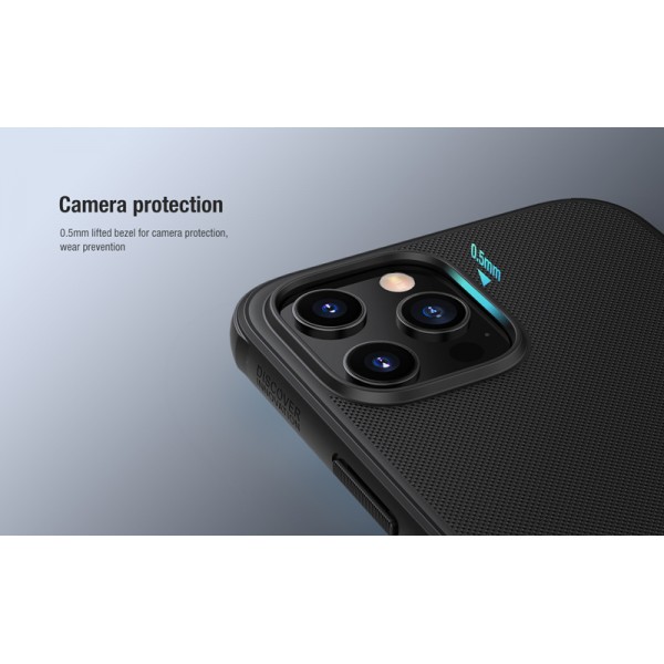 NILLKIN θήκη Super Frost Shield για iPhone 11, μαύρη