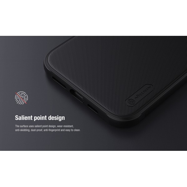NILLKIN θήκη Super Frost Shield για iPhone 11, μαύρη