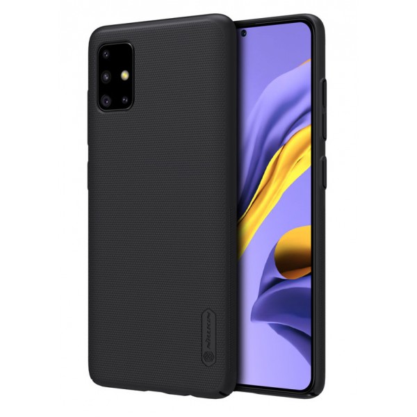 NILLKIN θήκη Super Frost Shield για Samsung Galaxy A41, μαύρη