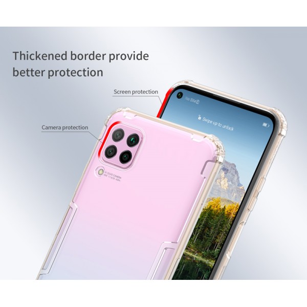 NILLKIN θήκη Nature για Huawei P40 Lite/Nova 7i/Nova 6 SE, διάφανη