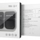 NILLKIN βάση για laptop & tablet 6902048203068, μαύρη, 2τμχ