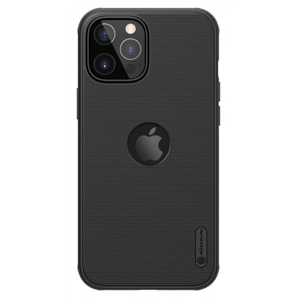 NILLKIN θήκη Super Frosted Shield για Apple iPhone 12/12 Pro, μαύρη - NILLKIN