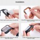 NILLKIN θήκη CrashBumper για Apple Watch series 4/5/6/SE, 40mm, μαύρη