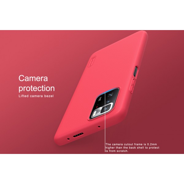 NILLKIN θήκη Super Frosted Shield για Xiaomi Redmi Note 10 Pro 5G, μπλε
