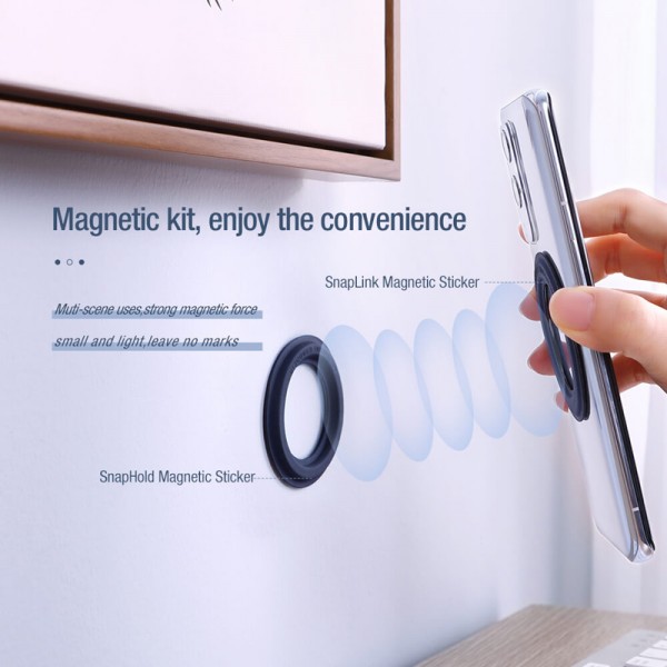 NILLKIN μαγνητικό ring & βάση Magnetic Kit για smartphone, μαύρο - Σύγκριση Προϊόντων