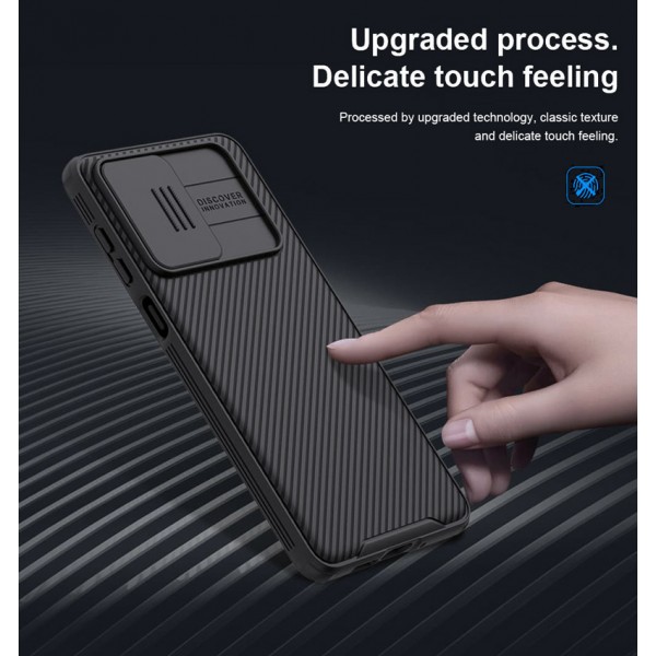 NILLKIN θήκη CamShield Pro για Samsung A73 5G, μαύρο - NILLKIN