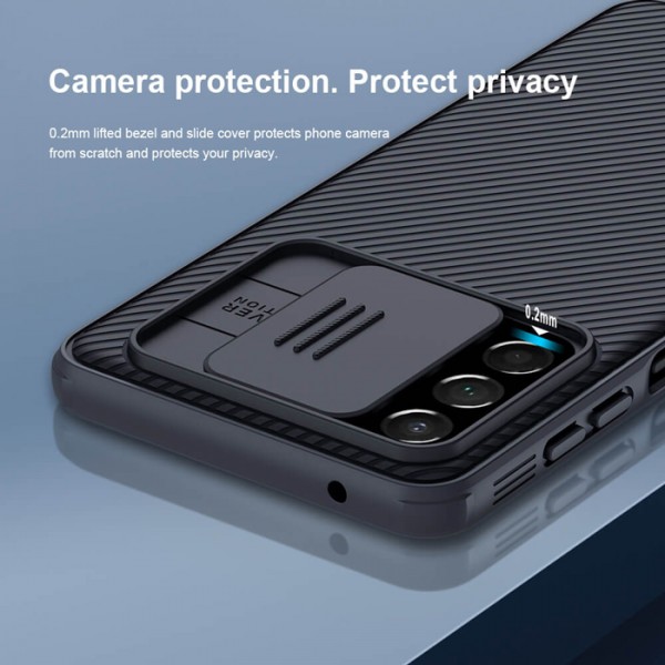 NILLKIN θήκη CamShield Pro για Samsung Galaxy A73 5G, μπλε - NILLKIN