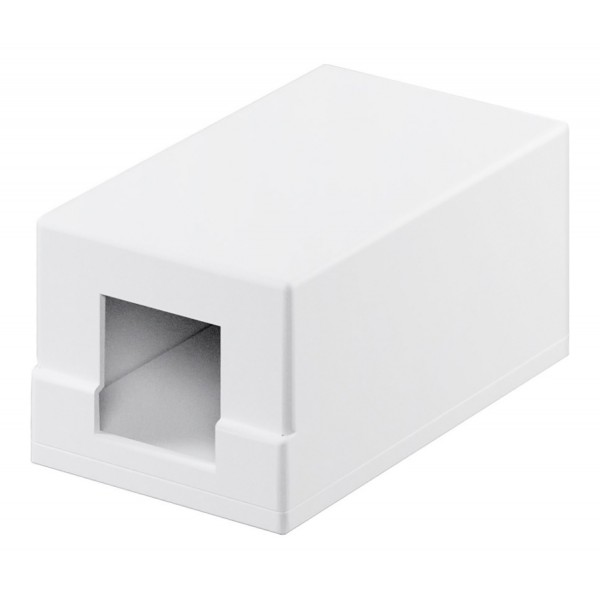 GOOBAY Keystone κυτίο 79355 για θύρα δικτύου, λευκό - Νέα & Ref PC