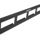 DELOCK patch panel Easy 45 81378, 19", 2U, 90.5x45.2mm x4, μαύρο