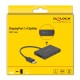 DELOCK splitter DisplayPort 1.4 σε 4x DisplayPort 87794, Dual Mode, 4K