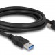 DELOCK καλώδιο USB 3.0 σε USB micro B 87801, 3m, μαύρο