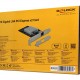 DELOCK κάρτα επέκτασης PCIe x2 σε RJ45 89528, 10 Gbps, low profile