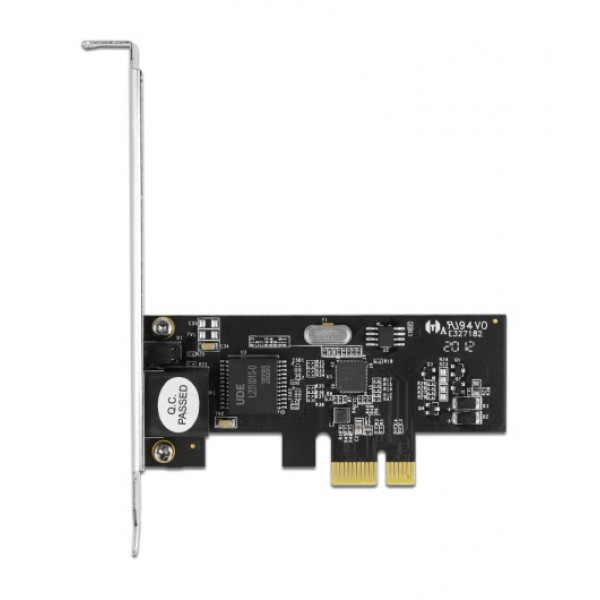 DELOCK κάρτα επέκτασης PCIe σε RJ45 89598, 2.5 Gbps, low profile