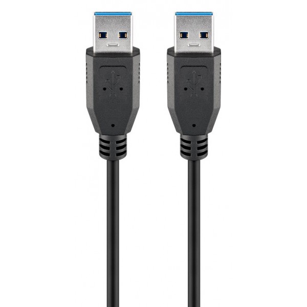 GOOBAY καλώδιο USB 3.0 SuperSpeed 93928, 5 Gbit/s, 1.8m, μαύρο - USB