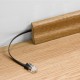 GOOBAY καλώδιο δικτύου 94237, CAT 6 U/FTP, flat, copper, 10m, μαύρο