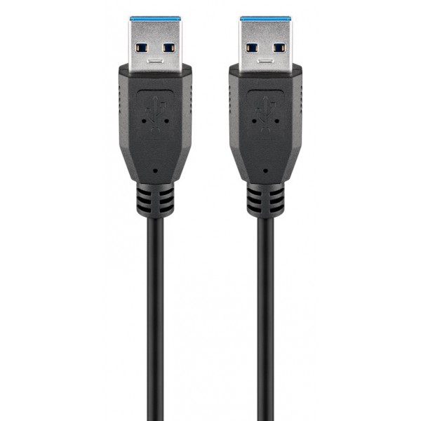 GOOBAY καλώδιο USB 3.0 96117, 5 Gbit/s, 5m, μαύρο - USB