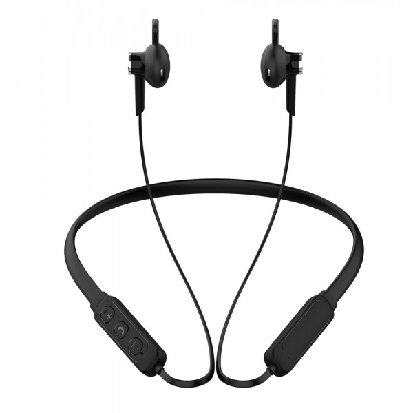CELEBRAT Bluetooth earphones A16, με μαγνήτη, μικρόφωνο HD, μαύρα - Ακουστικά - Bluetooth