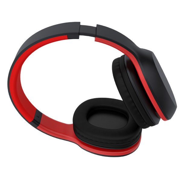CELEBRAT Bluetooth headphones A18-BKRD, wireless & wired, μαύρο-κόκκινο - Mobile