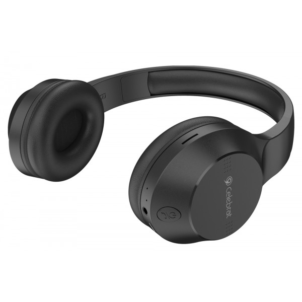 CELEBRAT headphones A27, wireless & wired, Bluetooth 5.3, Φ40mm, μαύρα - Ακουστικά - Bluetooth