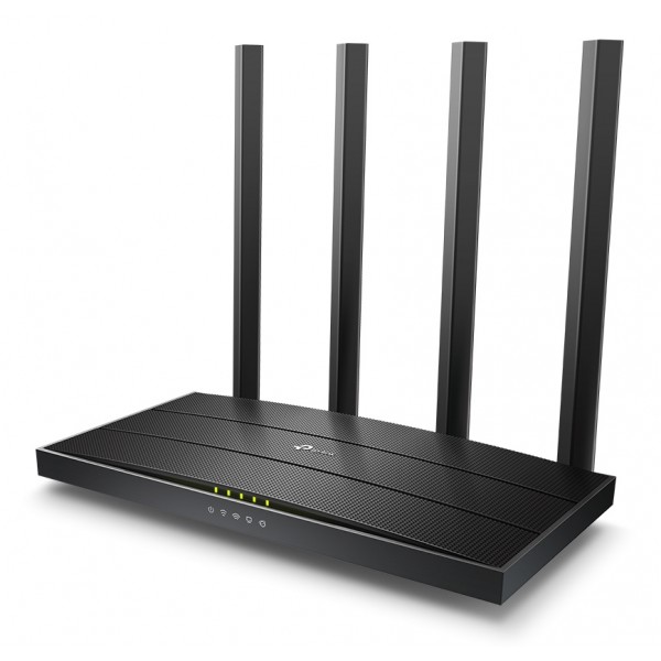 TP-LINK Router Archer C6, Wi-Fi 1200Mbps AC1200, MU-MIMO, Ver. 4.0 - Modem - Router