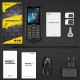 ULEFONE κινητό τηλέφωνο Armor Mini 2, IP68, 2.4", Dual SIM, μαύρο