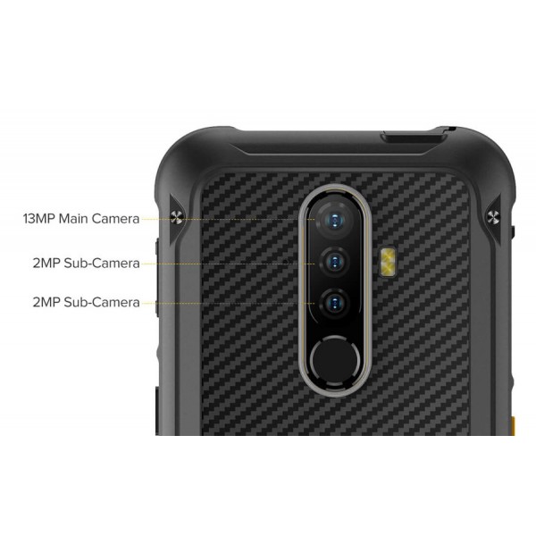 ULEFONE Smartphone Armor X8, IP68/IP69K, 5.7", 4/64GB, 5080mAh, μαύρο