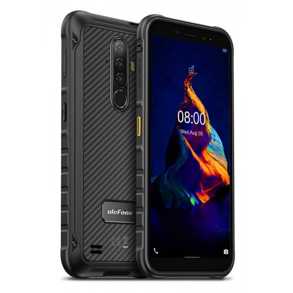ULEFONE Smartphone Armor X8, IP68/IP69K, 5.7", 4/64GB, 5080mAh, μαύρο