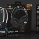 AULA gaming headset Mountain S603, RGB, 2x 3.5mm, 50mm, μαύρο