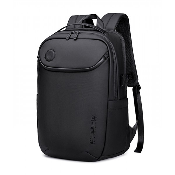 ARCTIC HUNTER τσάντα πλάτης B00555 με θήκη laptop 15.6", 25L, USB, μαύρη - Σπίτι & Gadgets