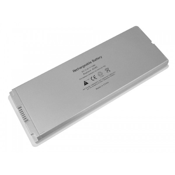 POWERTECH συμβατή μπαταρία για Apple Macbook 13 A1185, λευκή